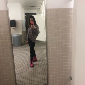 EXPRESS MULTICOLOR KNIT SWEATER